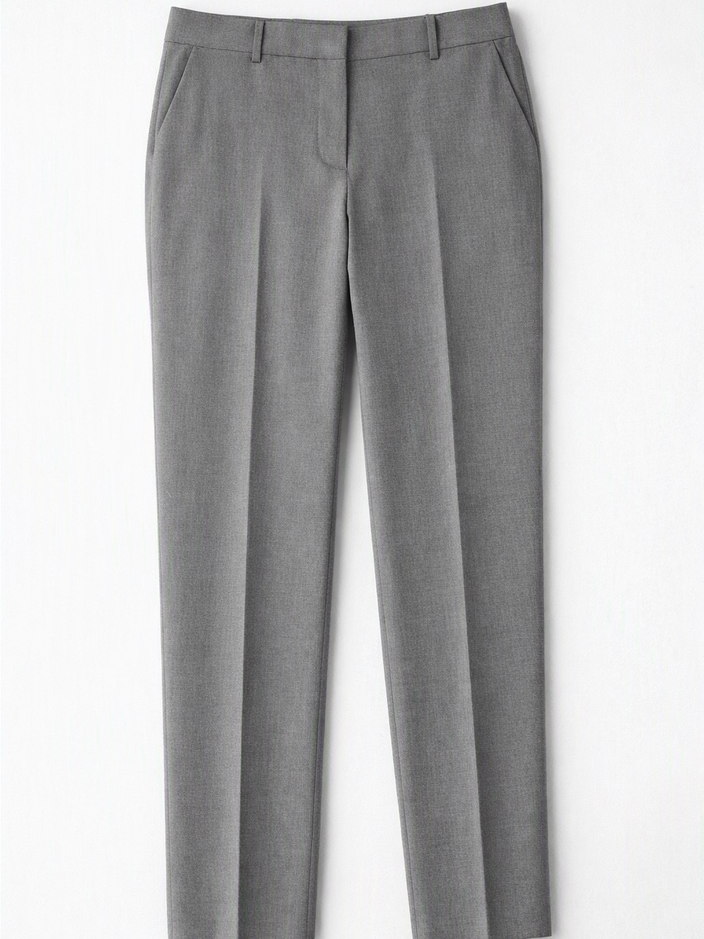 J. Crew Straight Leg Dress Pants in Gray